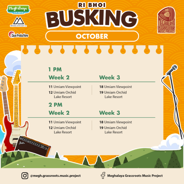 Sept 2024 Busking Calendar Bhoi