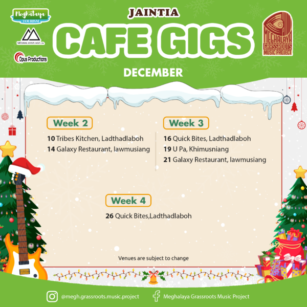 Dec 2024 Cafe Calendar Jaintia