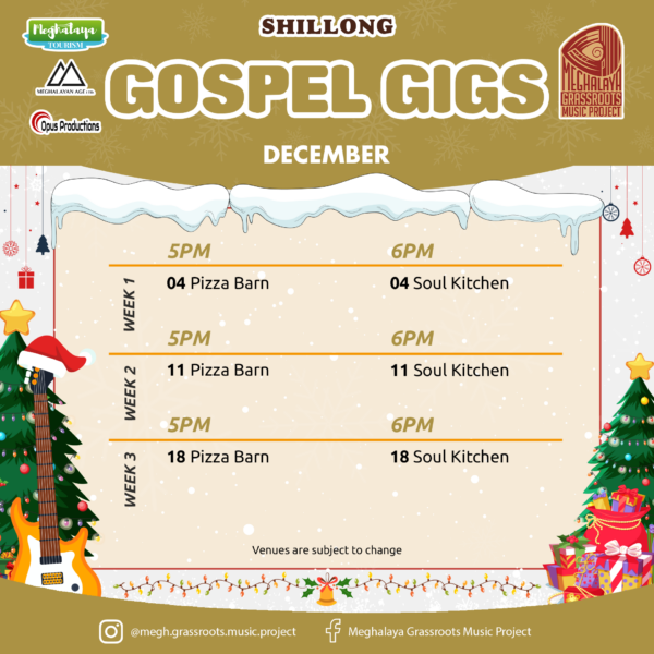 Dec 2024 Gospel Cafe Calendar Shillong